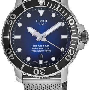 Tissot Herrklocka T120.407.11.041.02 Seastar Blå/Stål Ø43 mm