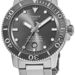 Tissot Herrklocka T120.407.11.081.01 Seastar Grå/Stål Ø43 mm