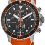 tissot herrklocka t120.417.17.051.01 seastar 1000 svart/gummi ø45.5