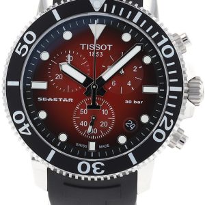 Tissot Herrklocka T120.417.17.421.00 Röd/Gummi Ø45.5 mm