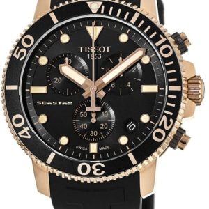 Tissot Herrklocka T120.417.37.051.00 Seastar 1000 Svart/Gummi Ø45.5