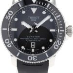 tissot herrklocka t120.607.17.441.00 seastar svart/gummi ø46 mm