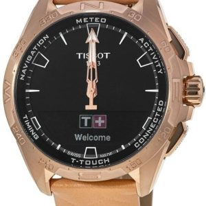 Tissot Herrklocka T121.420.46.051.00 T-Touch Svart/Läder Ø47.5 mm