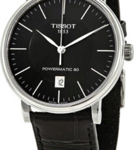 Tissot Herrklocka T122.407.16.051.00 Carson Svart/Läder Ø40 mm