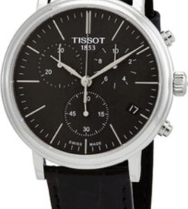 Tissot Herrklocka T122.417.16.051.00 Carson Svart/Läder Ø41 mm