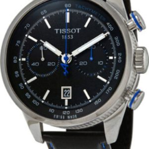 Tissot Herrklocka T123.427.16.051.00 Alpine On Board Svart/Läder