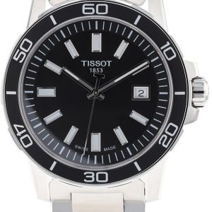 Tissot Herrklocka T125.610.11.051.00 Supersport Svart/Stål Ø44 mm