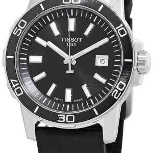 Tissot Herrklocka T125.610.17.051.00 Supersport Svart/Gummi Ø44 mm