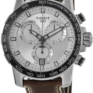 Tissot Herrklocka T125.617.16.031.00 Supersport Silverfärgad/Läder