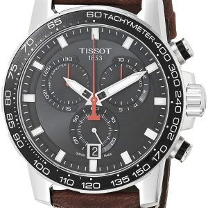 Tissot Herrklocka T125.617.16.051.01 Svart/Läder Ø45.5 mm