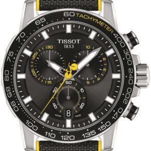 Tissot Herrklocka T125.617.17.051.00 Supersport Svart/Gummi Ø45.5 mm