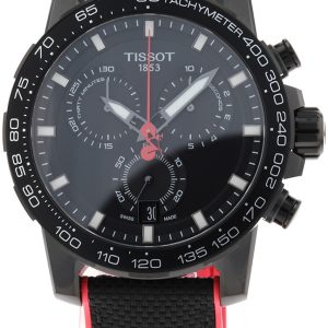 Tissot Herrklocka T125.617.37.051.00 Supersport Svart/Gummi Ø45.5 mm