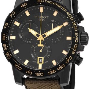 Tissot Herrklocka T125.617.37.051.01 Supersport Svart/Gummi Ø45.5 mm