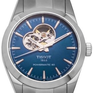 Tissot Herrklocka T127.407.11.041.01 Powermatic 80 Blå/Stål Ø40 mm