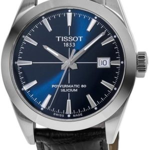 Tissot Herrklocka T127.407.16.041.01 T-Classic Blå/Läder Ø40 mm