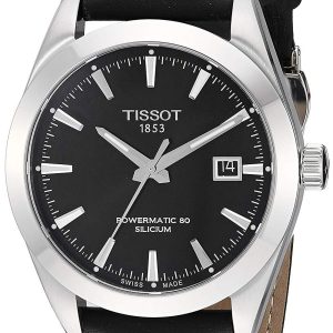 Tissot Herrklocka T127.407.16.051.00 T-Classic Svart/Läder Ø40 mm