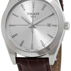 Tissot Herrklocka T127.410.16.031.01 T-Classic Silverfärgad/Läder