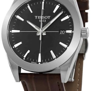 Tissot Herrklocka T127.410.16.051.01 T-Classic Svart/Läder Ø40 mm