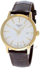 Tissot Herrklocka T129.410.36.261.00 Classic Dream Beige/Läder Ø42