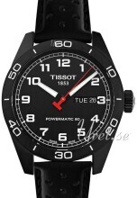 Tissot Herrklocka T131.430.36.052.00 Powermatic 80 Svart/Läder Ø42