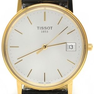 Tissot Herrklocka T71.3.401.31 T-Gold Silverfärgad/Läder Ø33.5 mm