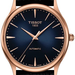 Tissot Herrklocka T926.407.76.041.00 Excellence Blå/Läder Ø39.8 mm