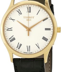 Tissot Herrklocka T926.410.16.013.00 T-Gold Vit/Läder Ø40 mm