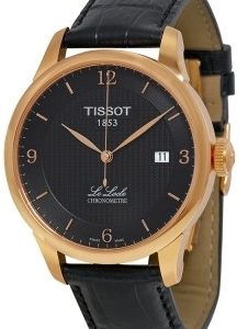 Tissot Le Locle Herrklocka T006.408.36.057.00 Svart/Läder Ø39.3 mm