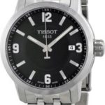 tissot prc 200 herrklocka t055.410.11.057.00 svart/stål ø39.3 mm