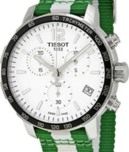 Tissot Quickster Herrklocka T095.417.17.037.17 Vit/Stål Ø42 mm