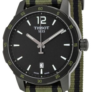 Tissot Quickster Nato Herrklocka T095.410.37.057.00 Svart/Stål Ø40