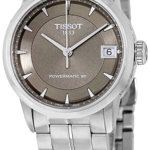 Tissot T-Classic Damklocka T086.207.11.301.00 Brun/Stål Ø33 mm