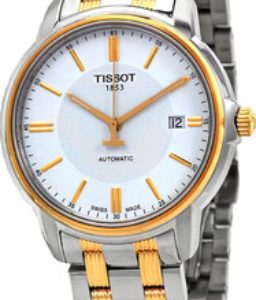 Tissot T-Classic Herrklocka T065.407.22.031.00 Vit/Gulguldtonat stål