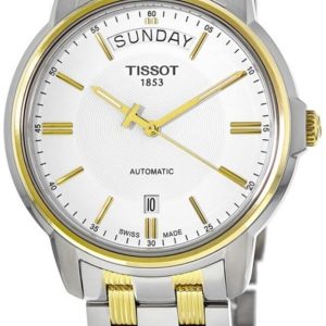 Tissot T-Classic Herrklocka T065.930.22.031.00 Vit/Gulguldtonat stål