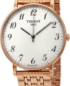 Tissot T-Classic Herrklocka T109.610.33.032.00 Vit/Roséguldstonat