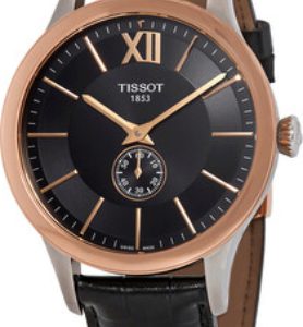 Tissot T-Gold Herrklocka T912.428.46.058.00 Svart/Läder Ø42 mm