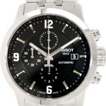 tissot t-sport prc 200 herrklocka t055.427.11.057.00 svart/stål ø44