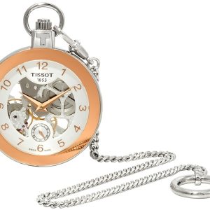 Tissot T853.405.29.412.00 T-Pocket 1920 Mechanical Silverfärgad Ø49