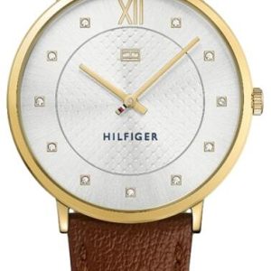 Tommy Hilfiger 99999 Damklocka 1781809 Vit/Läder Ø40 mm