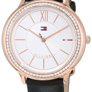 Tommy Hilfiger 99999 Damklocka 1781853 Silverfärgad/Läder Ø36 mm