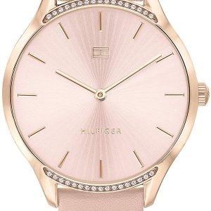 Tommy Hilfiger 99999 Damklocka 1782215 Roséguldstonad/Läder Ø36 mm