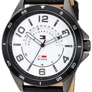 Tommy Hilfiger 99999 Herrklocka 1791396 Vit/Läder Ø44 mm