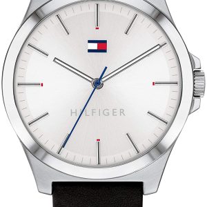 Tommy Hilfiger 99999 Herrklocka 1791716 Silverfärgad/Läder Ø42 mm