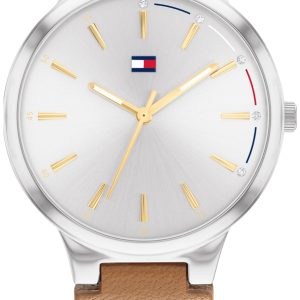 Tommy Hilfiger Bella Damklocka 1782404 Silverfärgad/Läder Ø36 mm