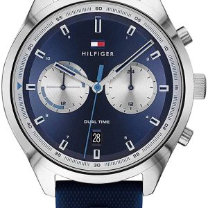 Tommy Hilfiger Bennett Herrklocka 1791781 Blå/Gummi Ø44 mm