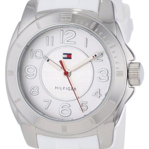 Tommy Hilfiger Damklocka 1781306 Vit/Gummi Ø36 mm