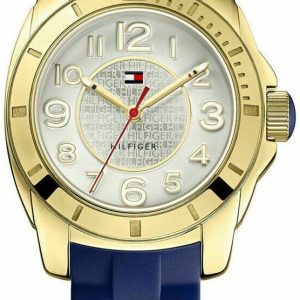 Tommy Hilfiger Damklocka 1781307 K2 Silverfärgad/Gummi Ø38 mm