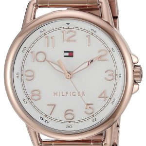 Tommy Hilfiger Damklocka 1781657 Casey Vit/Roséguldstonat stål Ø36