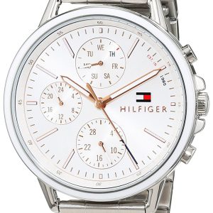 Tommy Hilfiger Damklocka 1781787 Sport Silverfärgad/Stål Ø40 mm