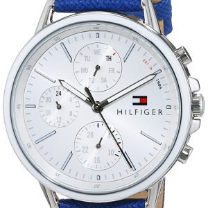 Tommy Hilfiger Damklocka 1781791 Sport Silverfärgad/Läder Ø41 mm